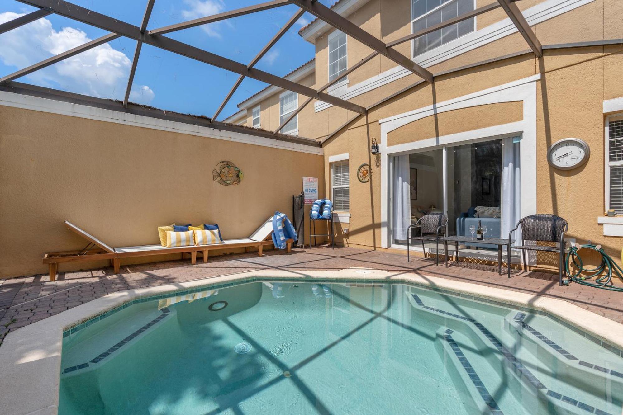 Wish Upon A Splash - Family Villa - 3Br - Private Pool - Disney 4 Miles Kissimmee Extérieur photo